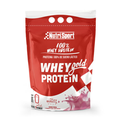 WHEY GOLD PROTEIN FRESA 2Kg.