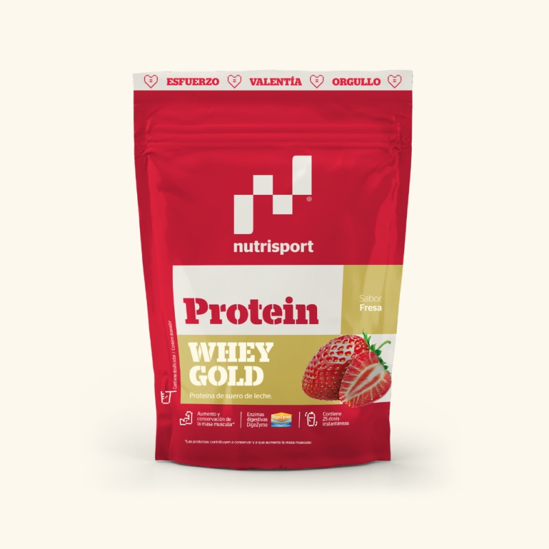 WHEY GOLD PROTEIN FRESA 500gr.