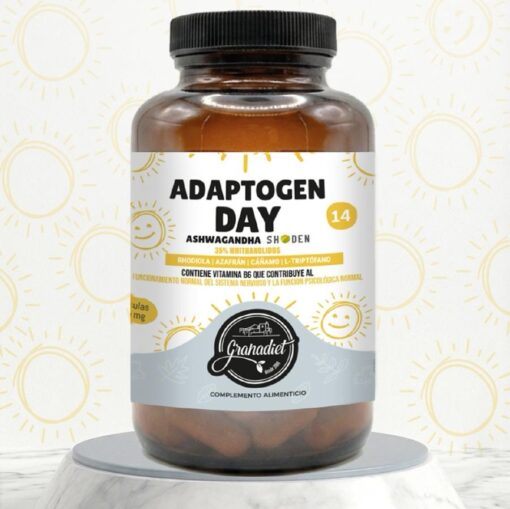 ADAPTOGEN DAY - 60 CÁPSULAS - 830mg.