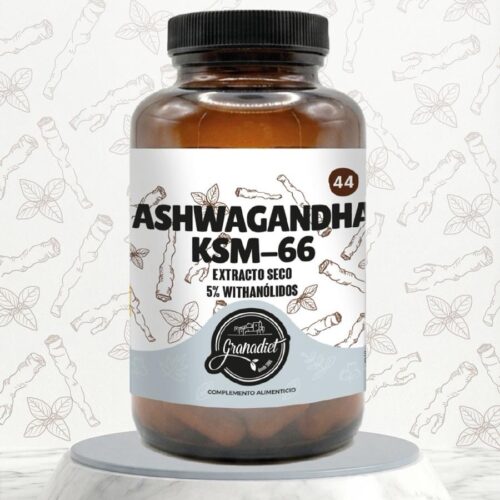 ASHWAGANDHA KSM66 - 60 CÁPSULAS - 830mg.