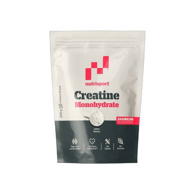 CREATINA MONOHIDRATO MESH NEUTRO 200GR.