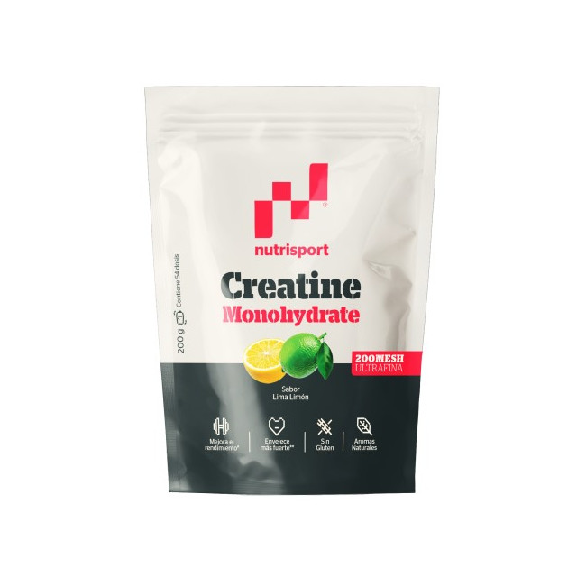 CREATINA MONOHIDRATO MESH LIMA LIMÓN 200GR.