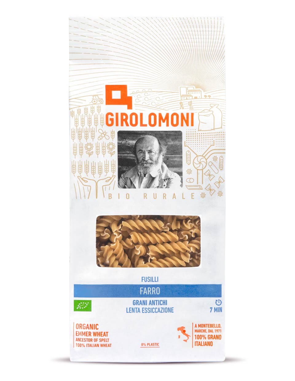 ESPELTA - FUSILLI BIO 500gr.