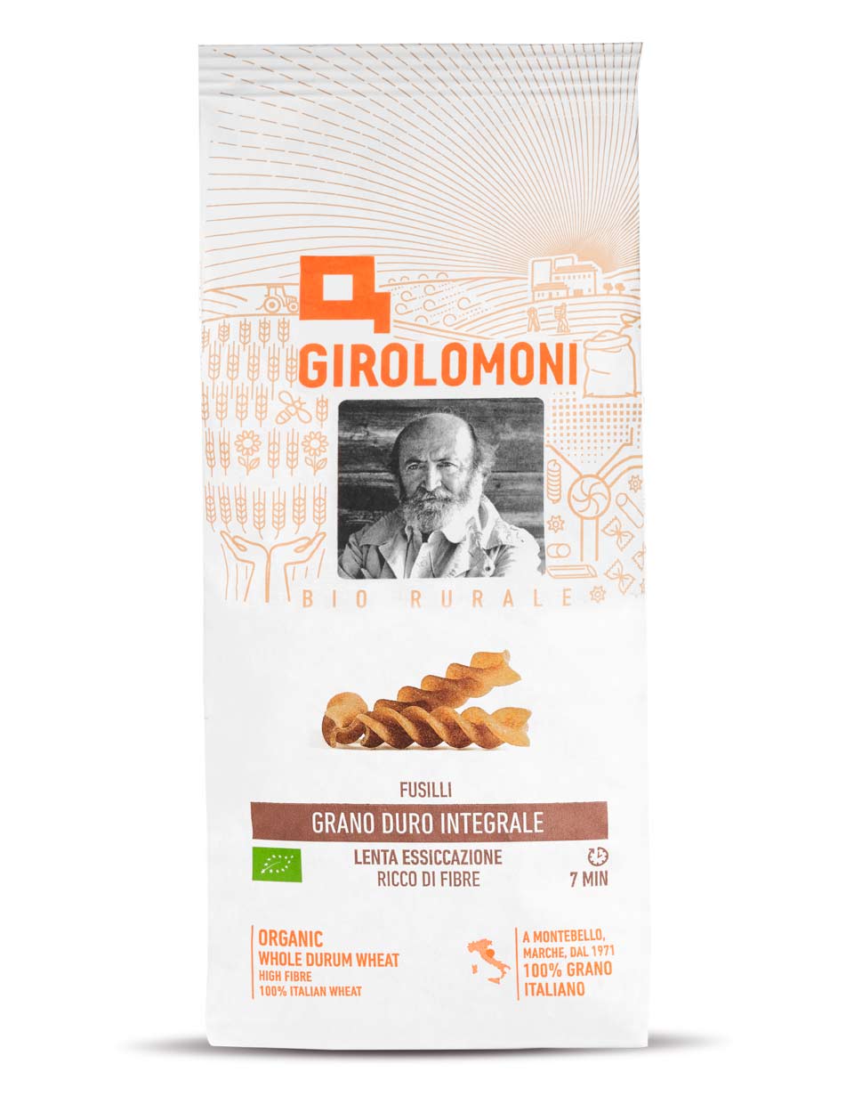 TRIGO INTEGRAL - FUSILLI BIO 500gr.