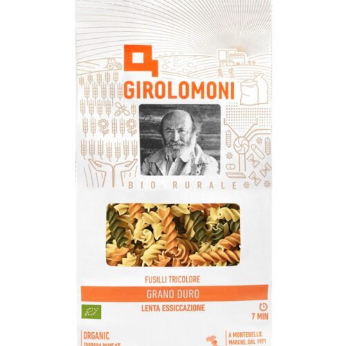 TRIGO - FUSILLI TRICOLOR BIO 500gr.