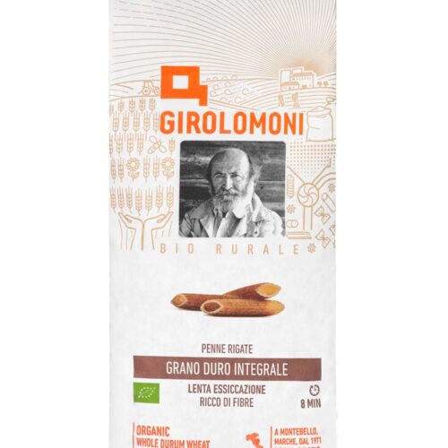 TRIGO INTEGRAL - PENNE RIGATE BIO 500gr.