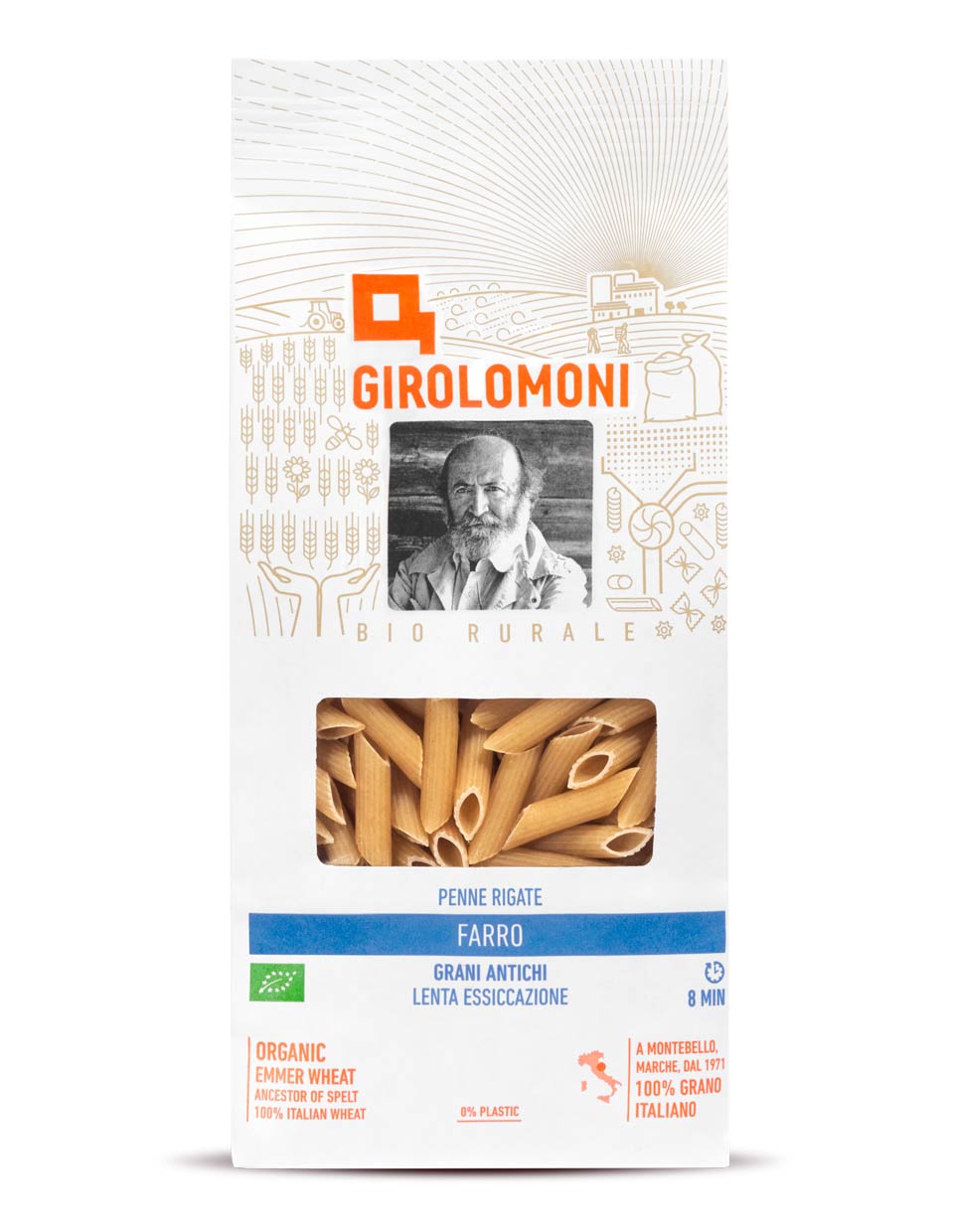 ESPELTA - PENNE RIGATE BIO 500gr.