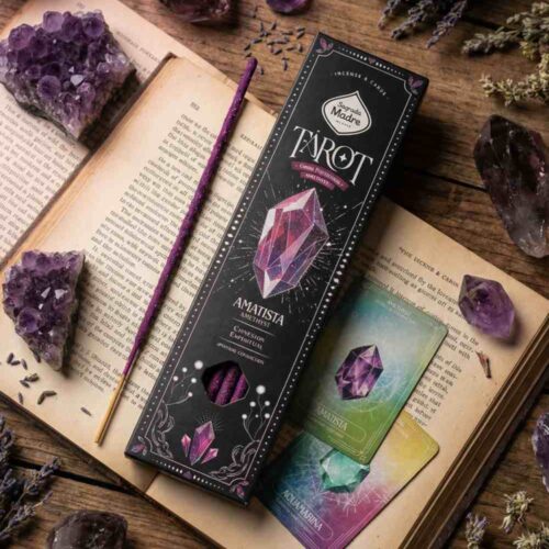 INCIENSO TAROT GEMAS AMATISTA - VIOLETA Y LAVANDA