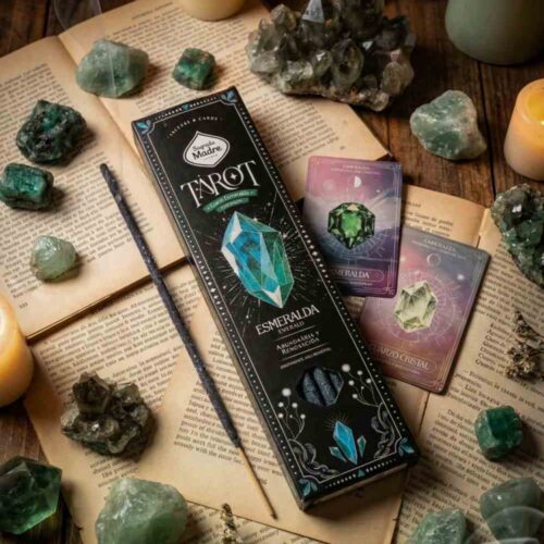 INCIENSO TAROT GEMAS ESMERALDA - LIMÓN Y LAVANDA