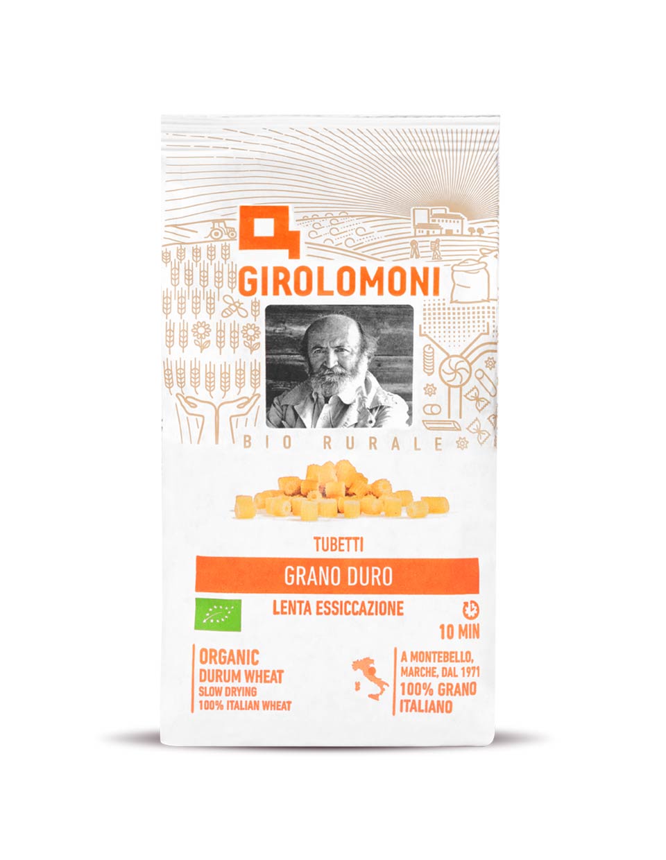 TRIGO - PISTONES-TUBETTI BIO 500gr.