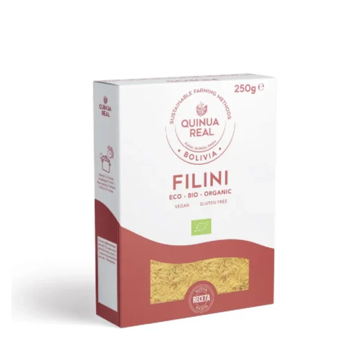 Fideos estilo cabello de ángel de quinoa real y arroz BIO sin gluten 250gr.