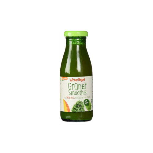 Smoothie verde de mango, kale y espinacas BIO - 250ml.