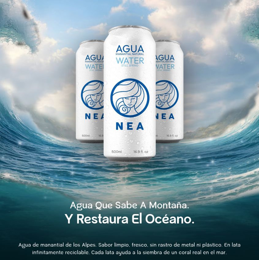 AGUA NEA CON GAS 330ml. – CAJA 24Uds. - Imagen 2
