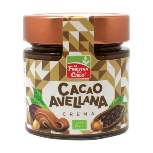 Crema de cacao y avellana SIN GLUTEN - VEGAN BIO - 200gr.