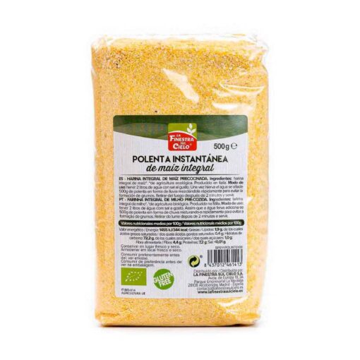 Polenta instantánea Bio sin gluten 500gr.
