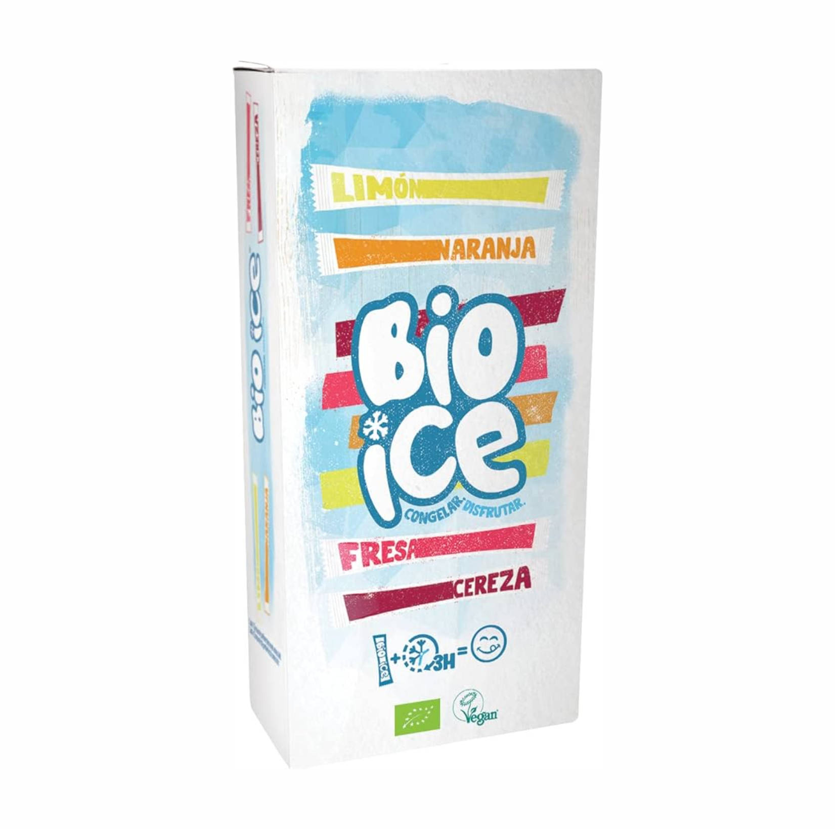 Polos BIO ICE - 10Uds. de 40ml. (VEGANO-SIN LACTOSA)