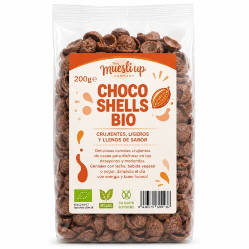 CHOCO SHELL SIN GLUTEN BIO - 160gr.