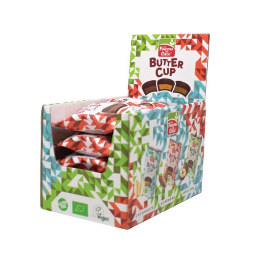 BUTTER CUP ALMENDRA BIO - SIN GLUTEN - 25gr./Ud. (Por cajas de 15 Uds.) - Imagen 2