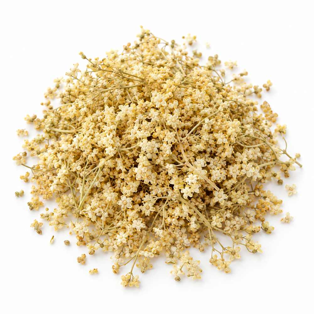 saúco flor 1 kg, planta seca. Orgánicoflorido